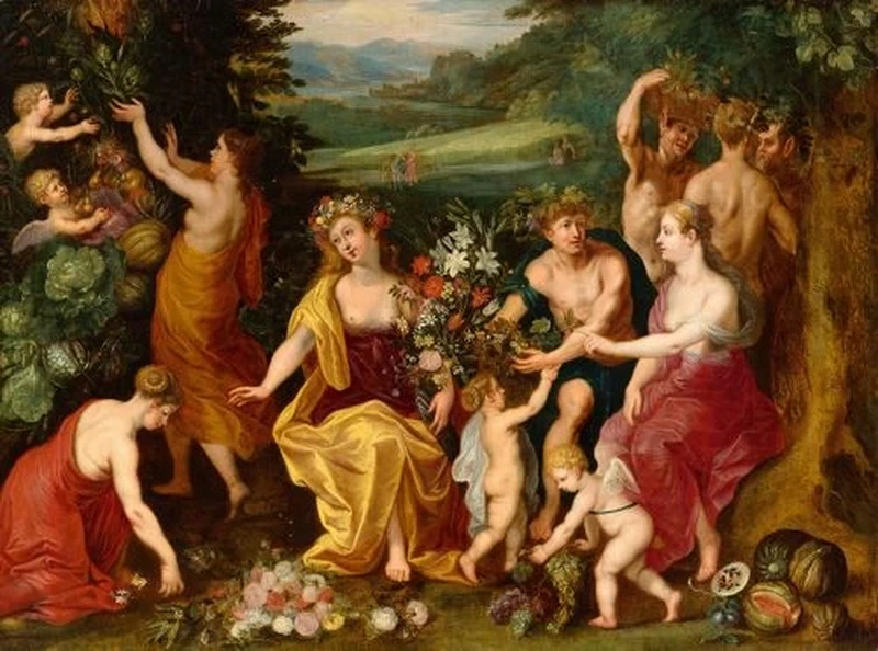 Allegoria della fertilità, con Jan Breughel II